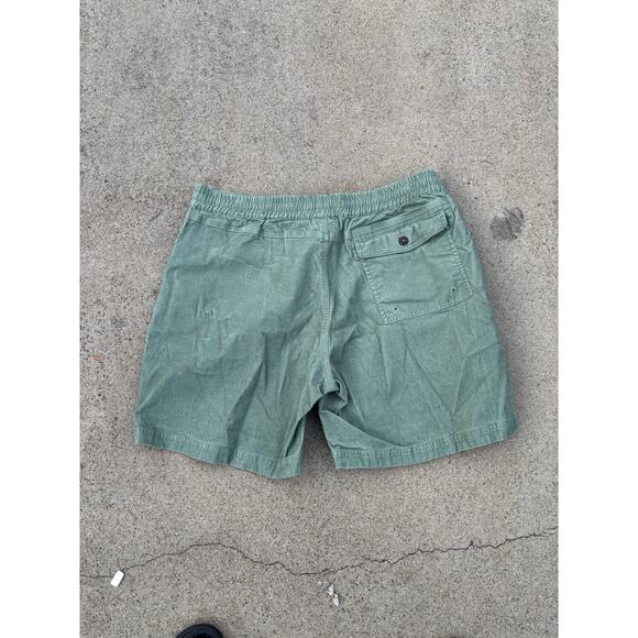 Howler Bros Corduroy Shorts Size 36 Green - Picture 7 of 10